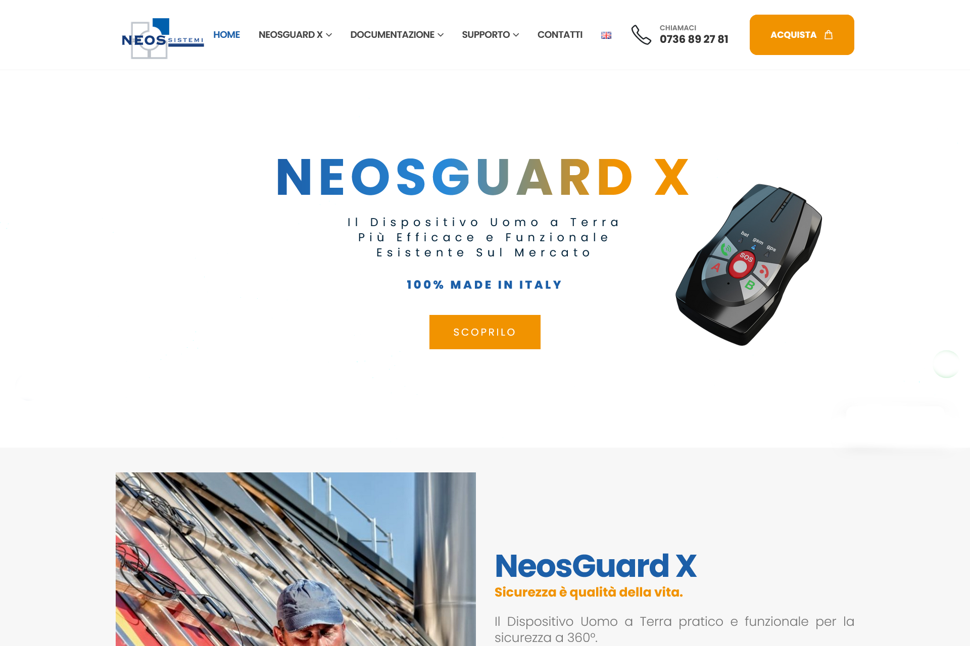 Sito NeosGuard - Fabio Gasparrini siti web ed e-commerce a San Benedetto del Tronto, Ascoli Piceno e Teramo