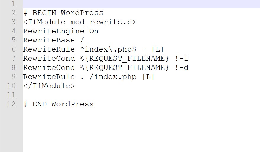 Come creare, modificare e ripristinare il file htaccess di WordPress - Fabio Gasparrini siti web ed e-commerce a San Benedetto del Tronto, Grottammare, Ascoli Piceno e Teramo