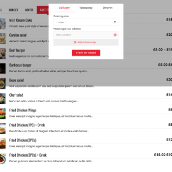 Take Away e Delivery 2