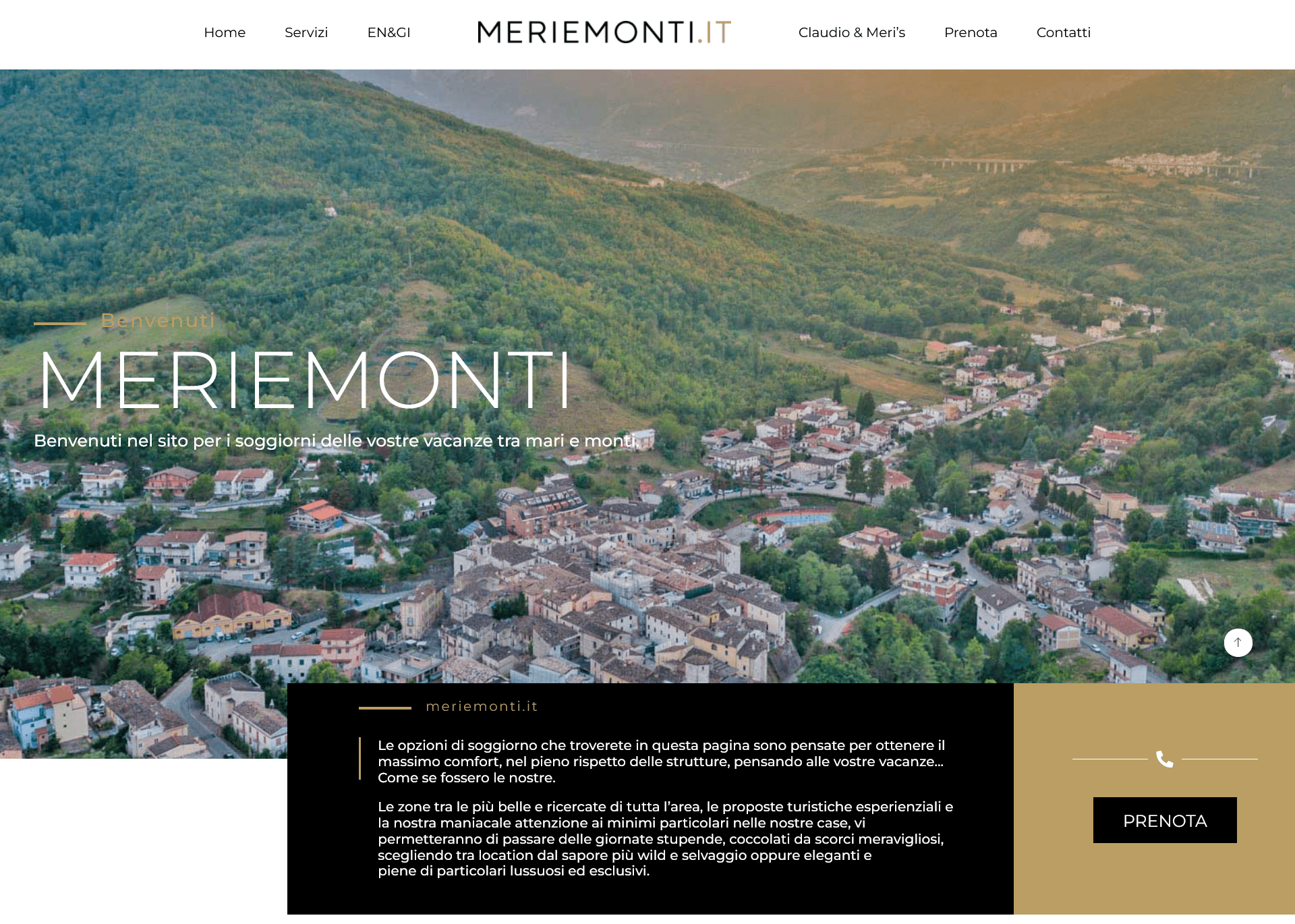 Sito Meri e Monti - Fabio Gasparrini siti web ed e-commerce a San Benedetto del Tronto, Ascoli Piceno e Teramo
